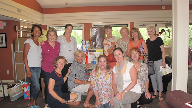 Sculpture Presentation with Country Oaks Garden Club